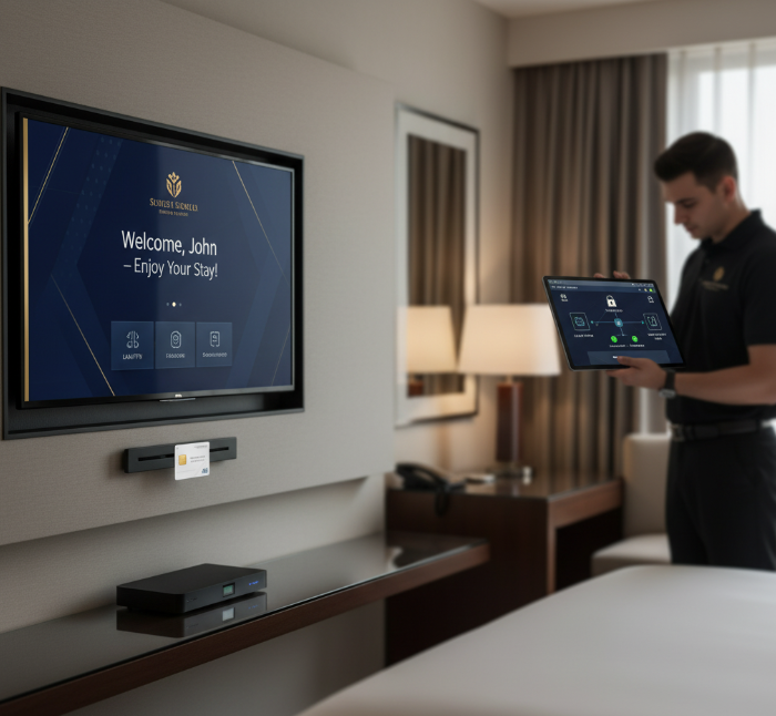 For hotels, hospitals, or apartments, IPTV is more than plug-and-play.